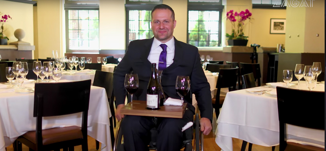 The Sommelier Who Fights for the Rights of the Disabled